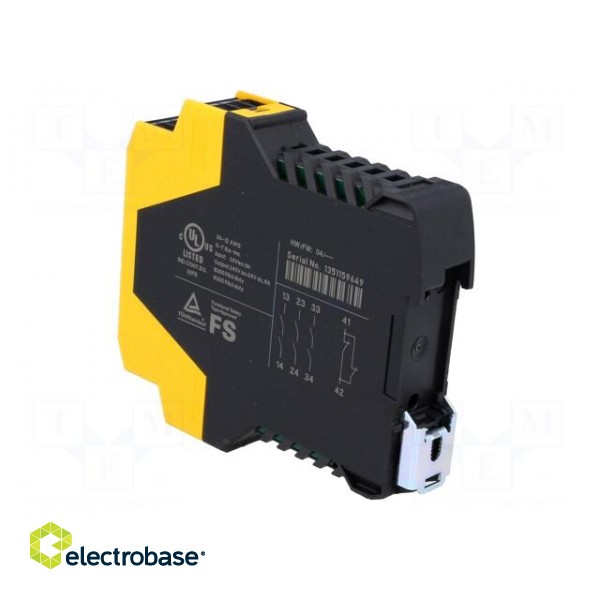 Module: safety relay | ESR5 | 24VAC | 24VDC | IN: 3 | -20÷55°C | IP20 image 4