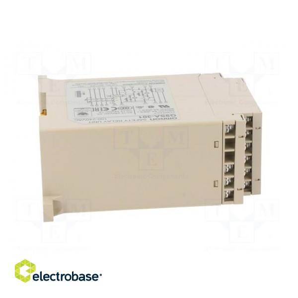 Module: safety relay | G9SA | 100÷240VAC | IN: 2 | -20÷55°C image 7