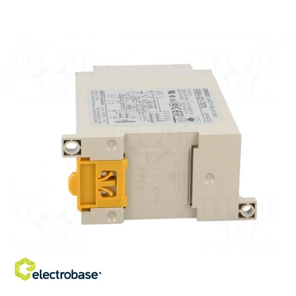 Module: safety relay | G9SA | 24VAC | 24VDC | IN: 2 | -20÷55°C | 0.5÷7.5s paveikslėlis 5