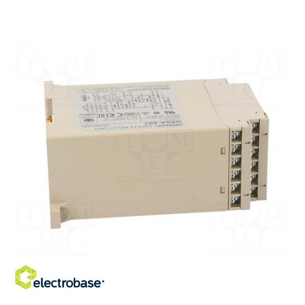 Module: safety relay | G9SA | 24VAC | 24VDC | IN: 2 | -20÷55°C image 7