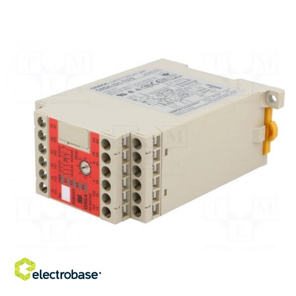 Module: safety relay | G9SA | 24VAC | 24VDC | IN: 2 | -20÷55°C | 0.5÷7.5s фото 2