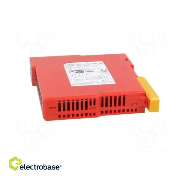 Module: safety relay | G9SE | 24VDC | IN: 4 | for DIN rail mounting image 3