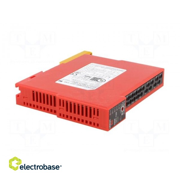Module: safety relay | Series: G9SE | 24VDC | IN: 4 | Mounting: DIN | IP20 фото 8