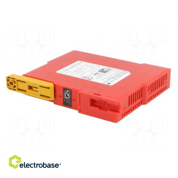Module: safety relay | G9SE | 24VDC | IN: 4 | for DIN rail mounting фото 6