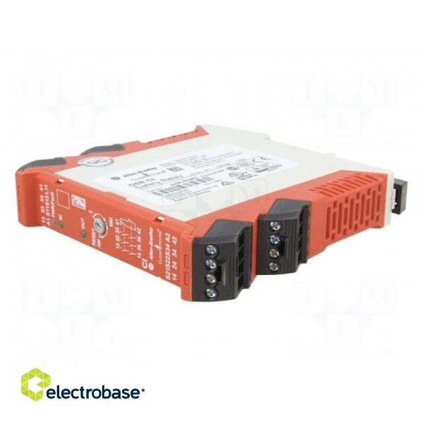 Module: safety relay | GSR | 24VAC | 24VDC | IN: 2 | OUT: 3 | -5÷55°C | IP40 фото 2