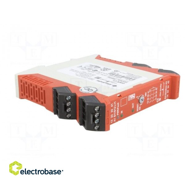 Module: safety relay | GSR | 24VAC | 24VDC | IN: 2 | OUT: 3 | -5÷55°C | IP40 фото 8