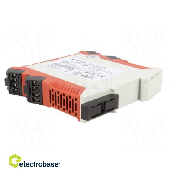 Module: safety relay | GSR | 24VAC | 24VDC | IN: 2 | OUT: 3 | -5÷55°C | IP40 фото 4