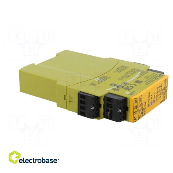 Module: safety relay | P2HZ X4P | Usup: 24VDC | IN: 2 | OUT: 4 | -25÷55°C paveikslėlis 8