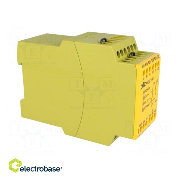 Module: safety relay | PNOZ 16S | 230VAC | Contacts: NO x2 | IN: 2 | IP40 image 8