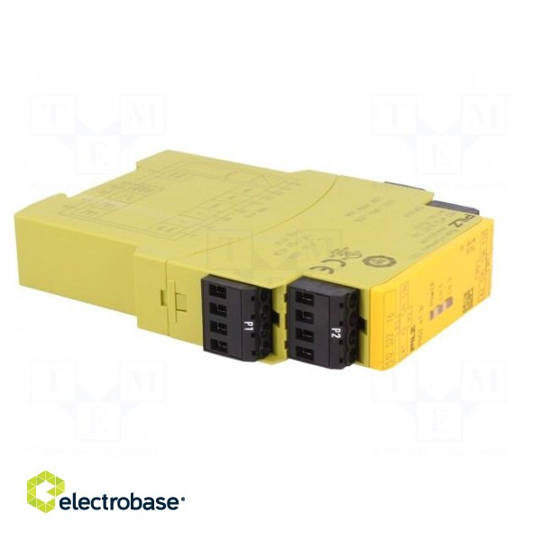 Module: safety relay | Series: PNOZ e1.1p | IN: 2 | OUT: 5 | -10÷55°C image 8