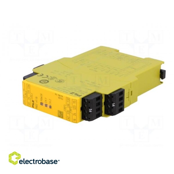 Module: safety relay | Series: PNOZ e3.1p | IN: 2 | OUT: 5 | -10÷55°C image 3