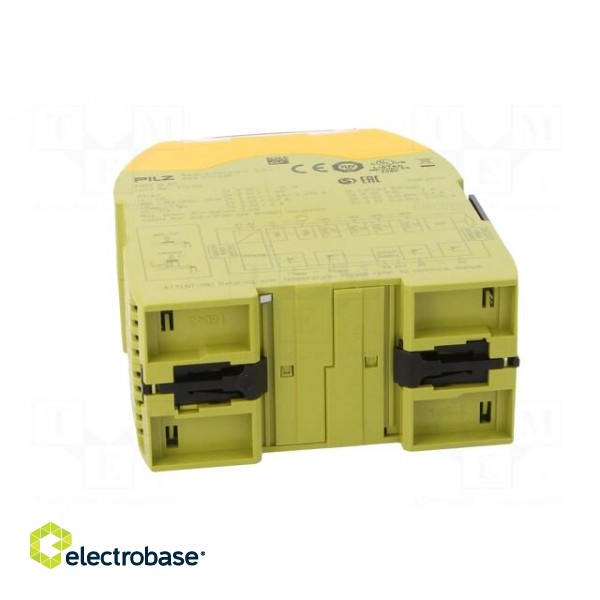 Module: safety relay | PNOZ m B0 | for DIN rail mounting image 5