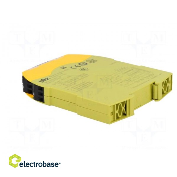 Module: safety relay | Series: PNOZ s2 | IN: 2 | OUT: 5 | Mounting: DIN фото 4