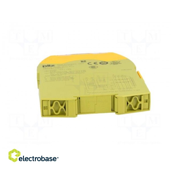 Module: safety relay | Series: PNOZ s2 | IN: 2 | OUT: 5 | Mounting: DIN фото 5
