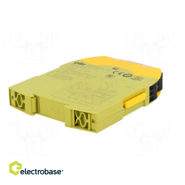 Module: safety relay | Series: PNOZ s2 | IN: 2 | OUT: 5 | Mounting: DIN фото 6