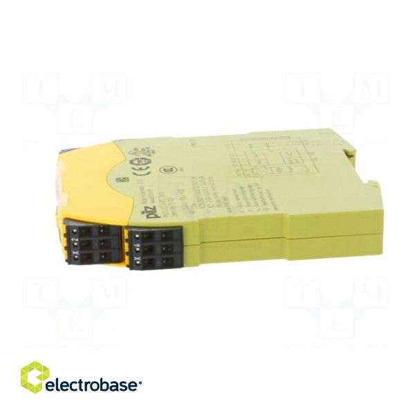 Module: safety relay | PNOZ s3 C | Usup: 24VDC | IN: 3 | OUT: 3 | -10÷55°C фото 3