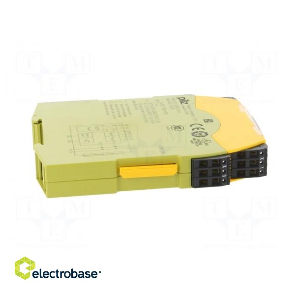 Module: safety relay | PNOZ s3 C | Usup: 24VDC | IN: 3 | OUT: 3 | -10÷55°C фото 7