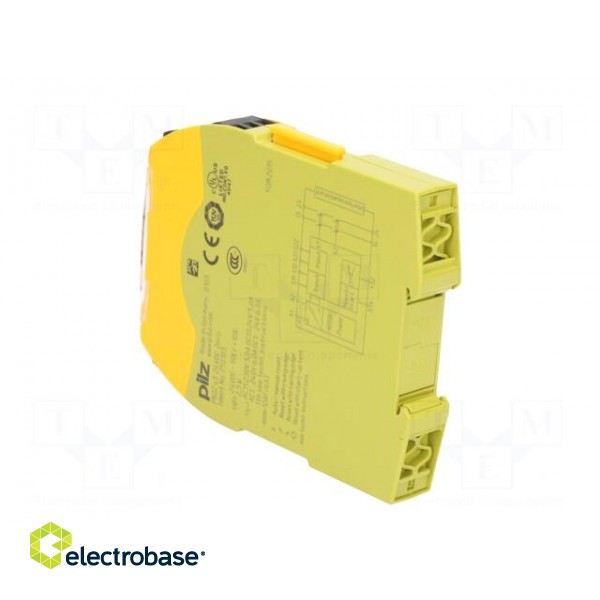 Module: safety relay | Series: PNOZ s3 | IN: 3 | OUT: 3 | Mounting: DIN image 4