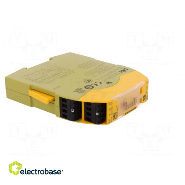 Module: safety relay | PNOZ s4.1 | Usup: 48÷240VAC | Usup: 48÷240VDC фото 8