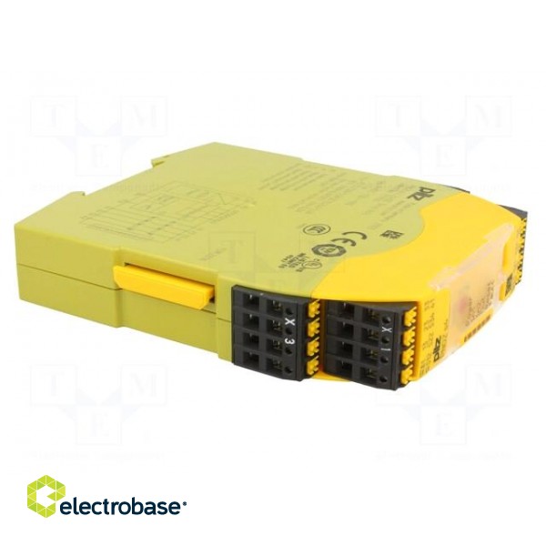 Module: safety relay | PNOZ s4 | Usup: 24VDC | IN: 3 | OUT: 5 | -10÷55°C фото 8