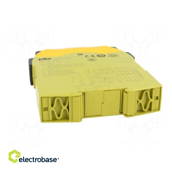 Module: safety relay | PNOZ s4 | Usup: 24VDC | IN: 3 | OUT: 5 | -10÷55°C paveikslėlis 5