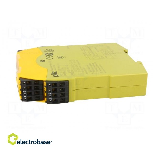 Module: safety relay | PNOZ s4 | Usup: 24VDC | IN: 3 | OUT: 5 | -10÷55°C фото 3