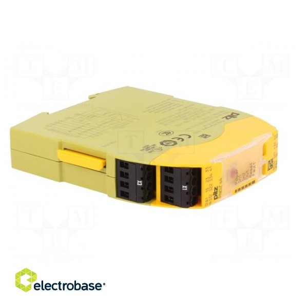 Module: safety relay | Series: PNOZ s4 | IN: 3 | OUT: 5 | Mounting: DIN фото 8