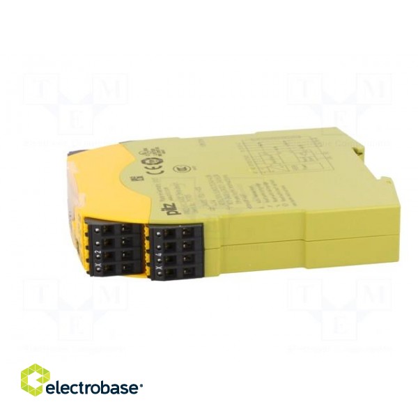 Module: safety relay | PNOZ s5 C | Usup: 24VDC | IN: 3 | OUT: 4 | -10÷55°C image 3