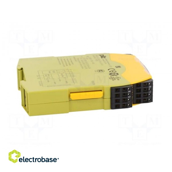 Module: safety relay | PNOZ s5 C | Usup: 24VDC | IN: 3 | OUT: 4 | -10÷55°C image 7
