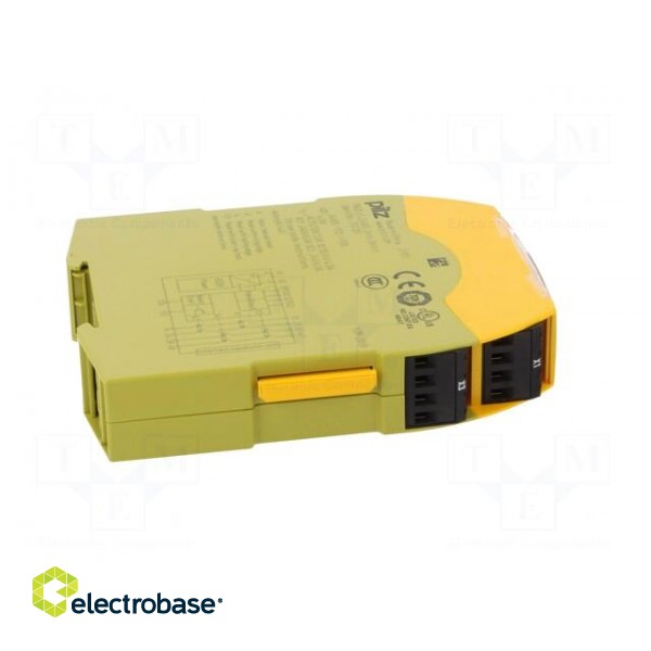 Module: safety relay | Series: PNOZ s5 | IN: 3 | OUT: 4 | Mounting: DIN image 7