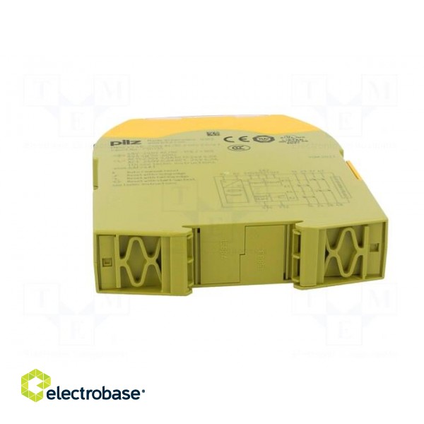 Module: safety relay | PNOZ s5 | Usup: 48÷240VAC | Usup: 48÷240VDC фото 5