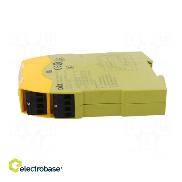 Module: safety relay | PNOZ s5 | Usup: 48÷240VAC | Usup: 48÷240VDC фото 3