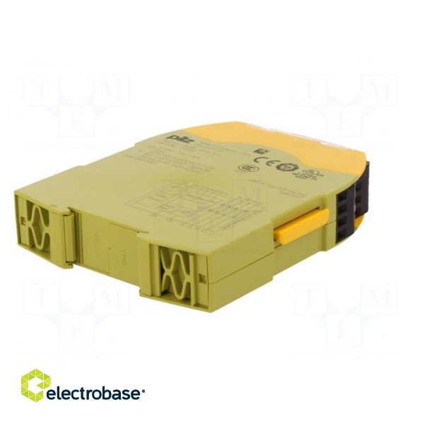 Module: safety relay | Series: PNOZ s6.1 | IN: 3 | OUT: 5 | Mounting: DIN фото 6
