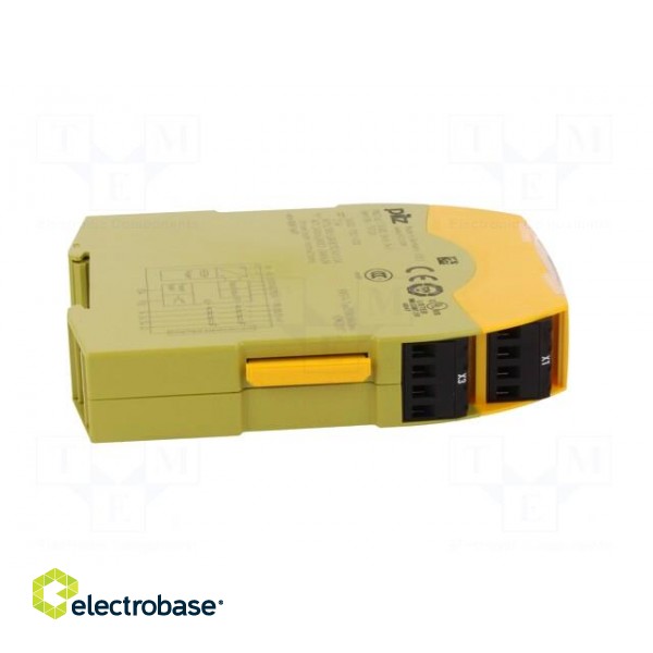 Module: safety relay | Series: PNOZ s6.1 | IN: 3 | OUT: 5 | Mounting: DIN фото 7