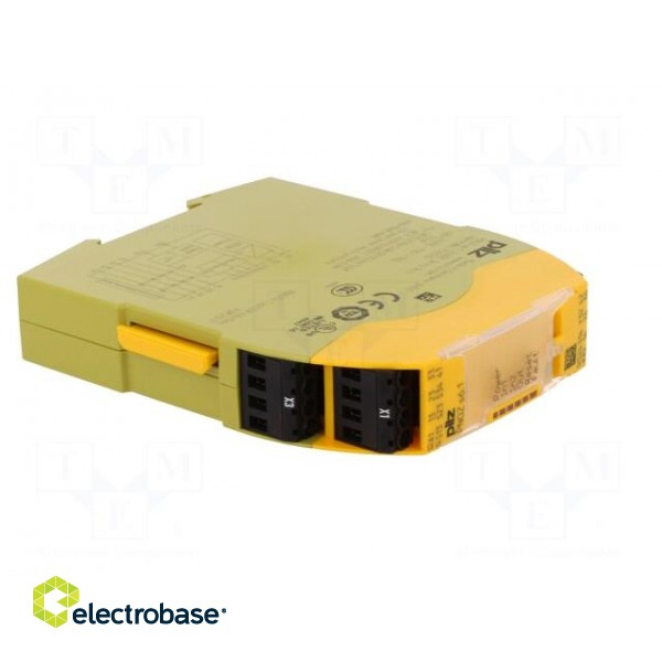 Module: safety relay | Series: PNOZ s6.1 | IN: 3 | OUT: 5 | Mounting: DIN фото 8