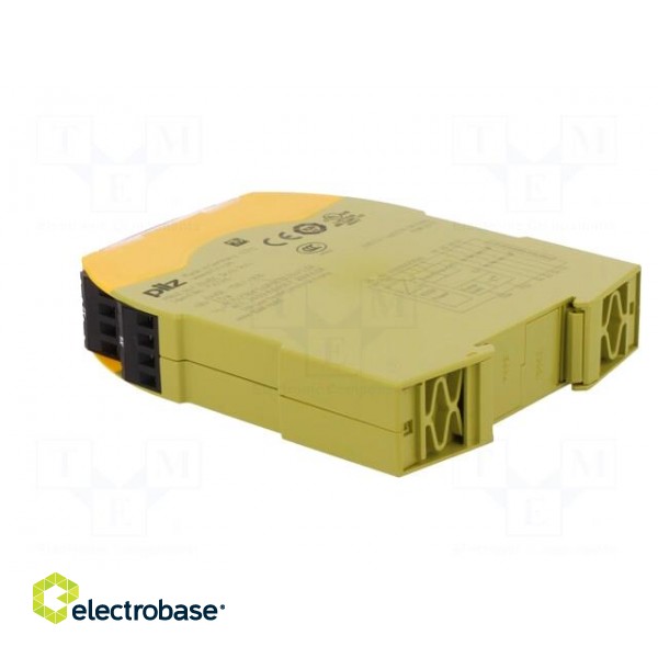 Module: safety relay | Series: PNOZ s6.1 | IN: 3 | OUT: 5 | Mounting: DIN image 4