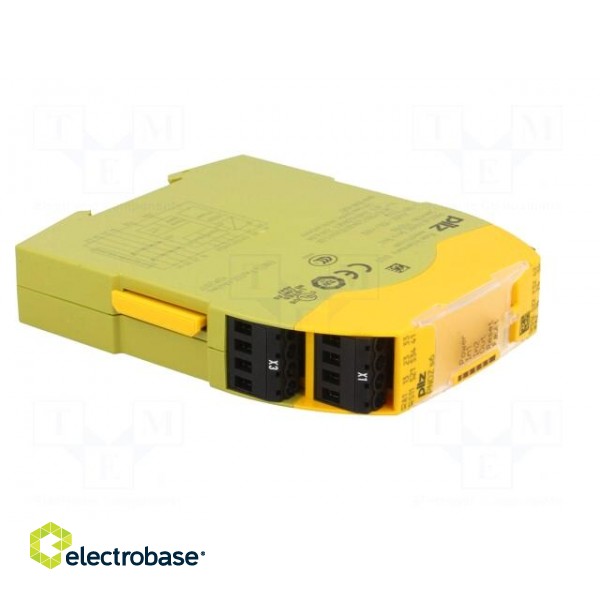 Module: safety relay | Series: PNOZ s6 | IN: 3 | OUT: 5 | Mounting: DIN фото 8