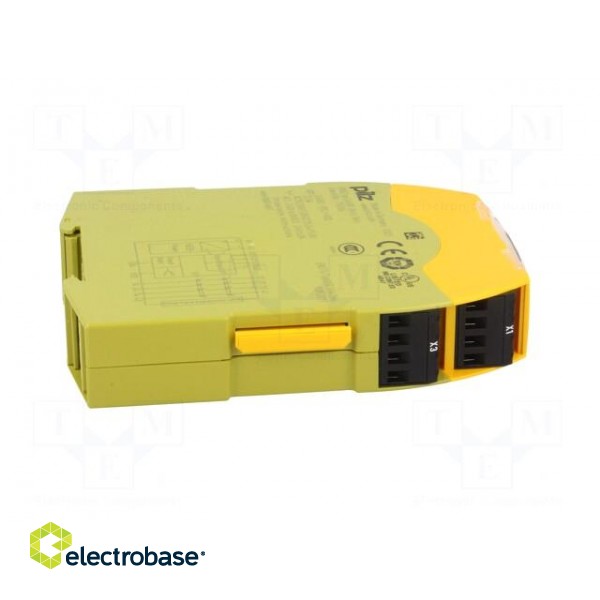 Module: safety relay | Series: PNOZ s6 | IN: 3 | OUT: 5 | Mounting: DIN фото 7