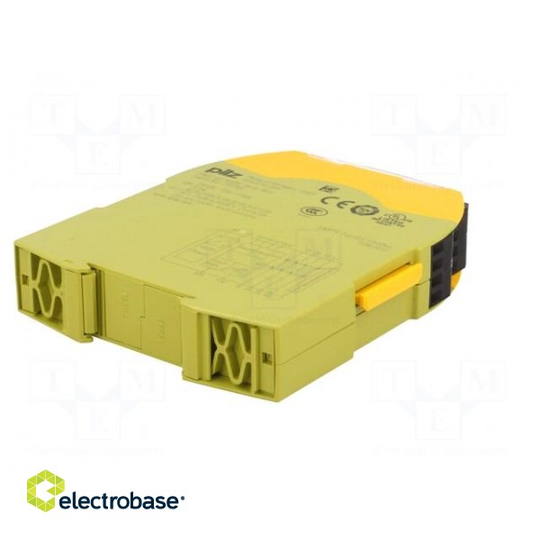 Module: safety relay | Series: PNOZ s6 | IN: 3 | OUT: 5 | Mounting: DIN фото 6