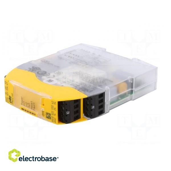 Module: safety relay | PNOZ s6 | Usup: 48÷240VAC | Usup: 48÷240VDC фото 2