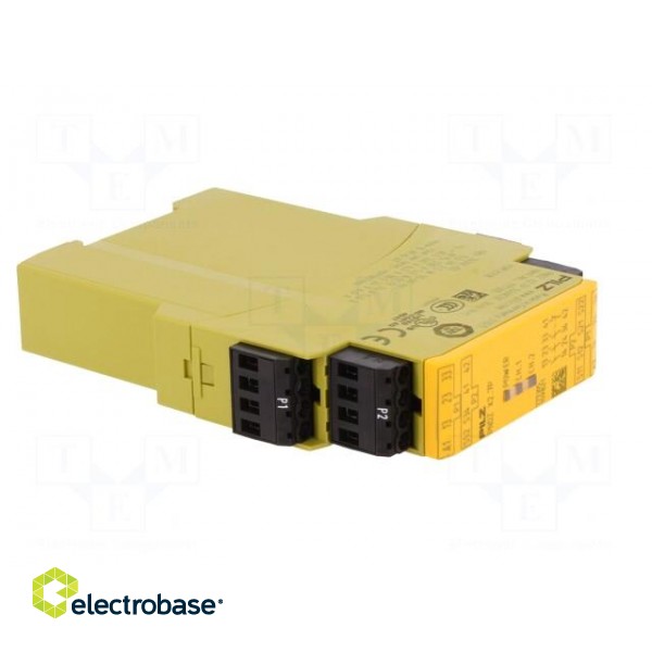 Module: safety relay | Usup: 24VAC | Usup: 24VDC | IN: 4 | OUT: 4 | IP40 image 8