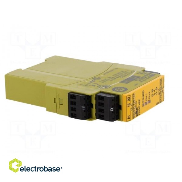Module: safety relay | Series: PNOZ X2P | IN: 4 | OUT: 2 | Mounting: DIN image 8