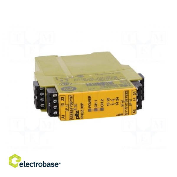Module: safety relay | Series: PNOZ X2P | IN: 4 | OUT: 2 | Mounting: DIN image 9