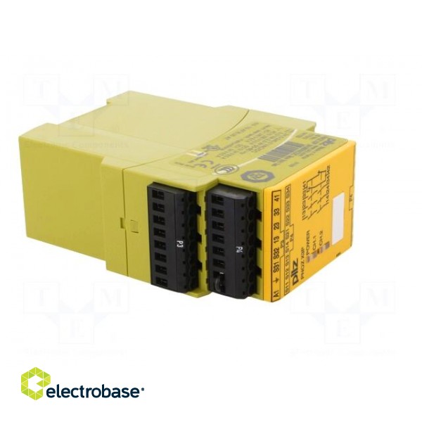 Module: safety relay | Series: PNOZ X3P | IN: 5 | OUT: 4 | Mounting: DIN фото 8