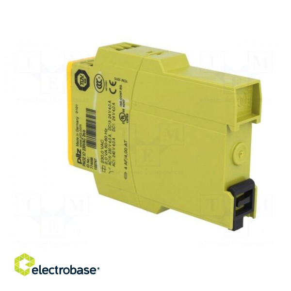 Module: safety relay | Series: PNOZ X7 | 230VAC | Contacts: NO x2 image 4