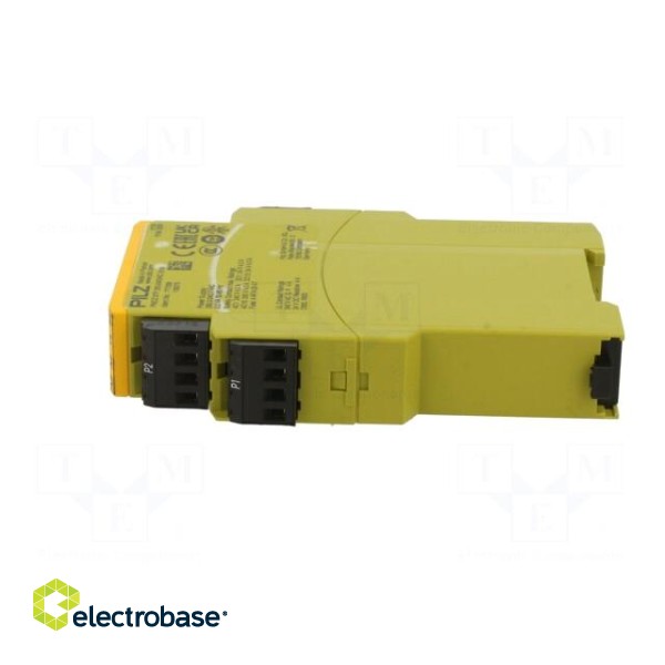 Module: safety relay | PNOZ X7P | Usup: 230÷240VAC | IN: 1 | OUT: 2 | IP40 image 3