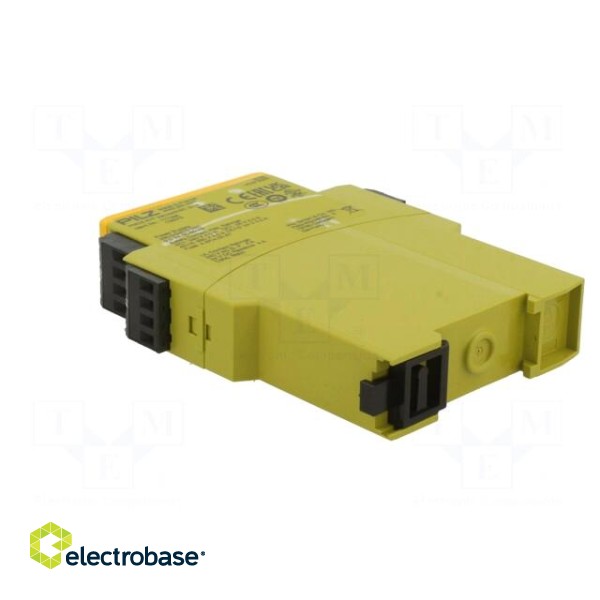 Module: safety relay | PNOZ X7P | Usup: 230÷240VAC | IN: 1 | OUT: 2 | IP40 image 4