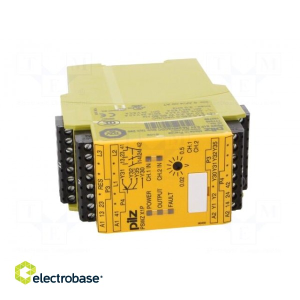 Module: safety relay | PSWZ X1P | Usup: 24÷240VAC | Usup: 24÷240VDC фото 9