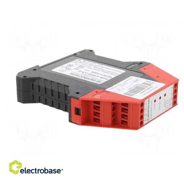 Module: safety relay | 24VAC | 24VDC | for DIN rail mounting | SCR ON image 8