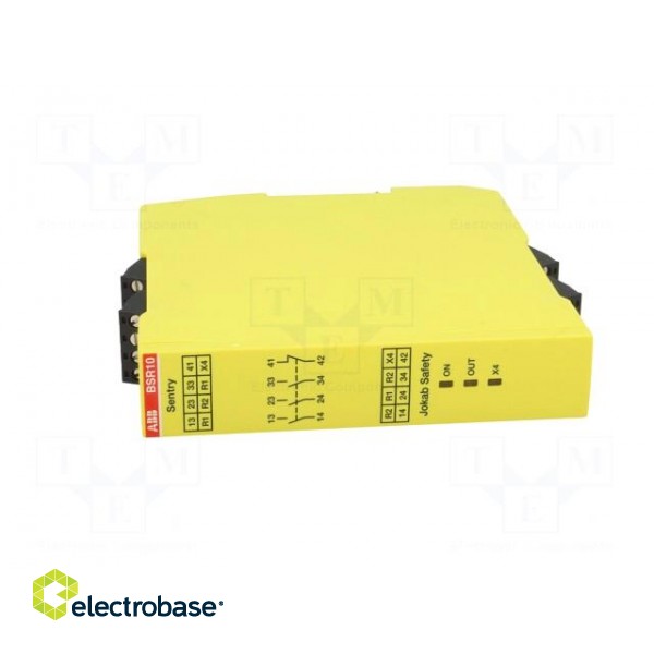 Module: safety relay | SENTRY | 24VDC | for DIN rail mounting | IP20 фото 9